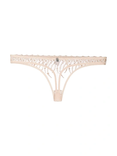 Gilda & Pearl Under The Stars Thong In Neutrals