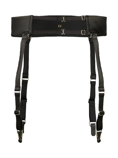 Maison Close Chambre Noire Garter Belt In Black