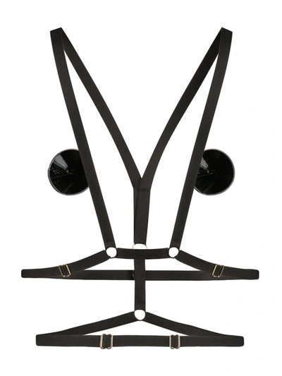 Maison Close Harness Bra In Black