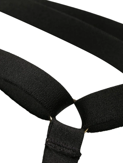 Maison Close Harness Bra In Black