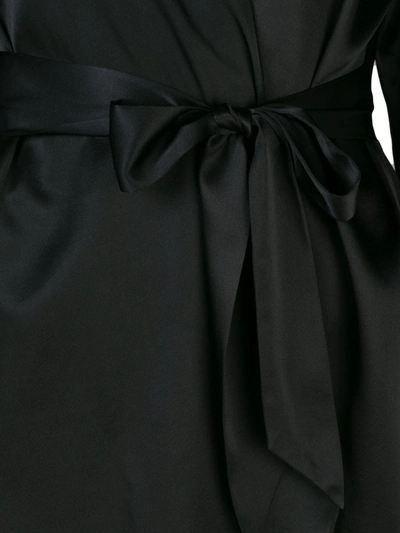 Shop Fleur Du Mal Angel Sleeve Robe In Black