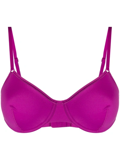 Shop Eres Anissa Full-cup Bra In Purple