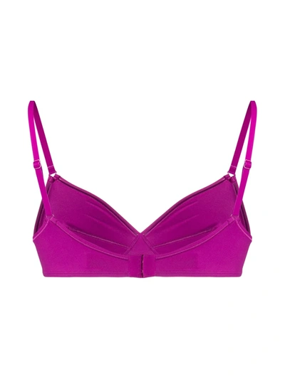 Shop Eres Lydia Triangle Bra In Purple