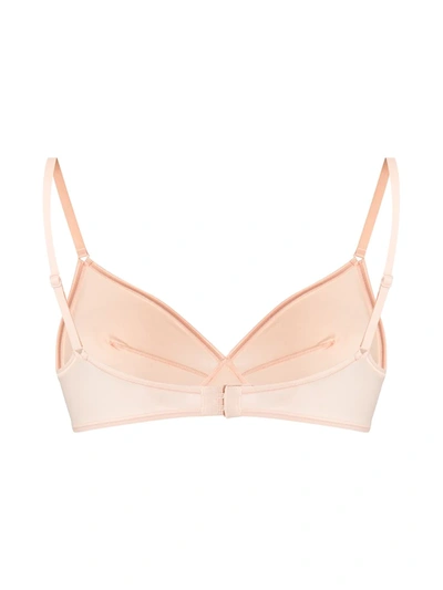 Eres Lydia Soyeuse Wireless Triangle Bra In Neutrals