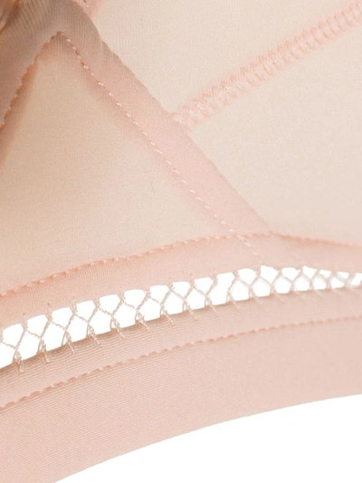 Eres Lydia Soyeuse Wireless Triangle Bra In Neutrals