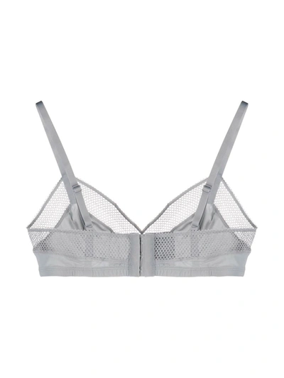 Shop Eres Fitness Triangle Bra In Grey