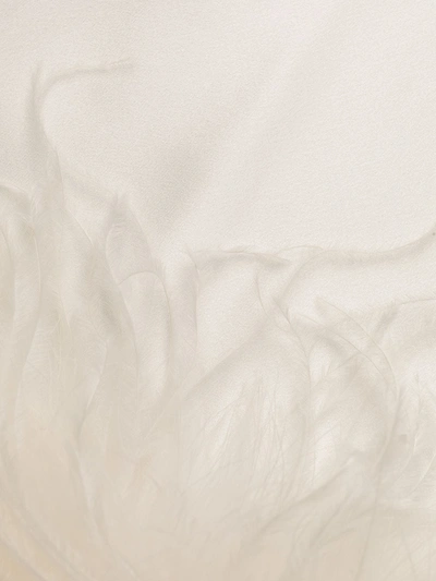 Gilda & Pearl Camille Satin Slip Dress In White