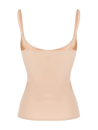 Chantelle Stretch Spaghetti Strap Camisole Top In Neutrals