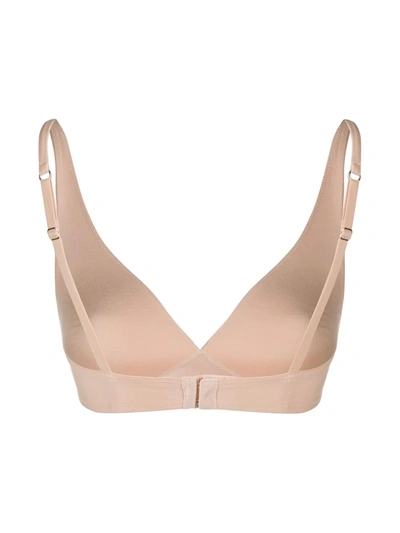 Shop Hanro Sensation Soft Cup Wireless Bra In Neutrals