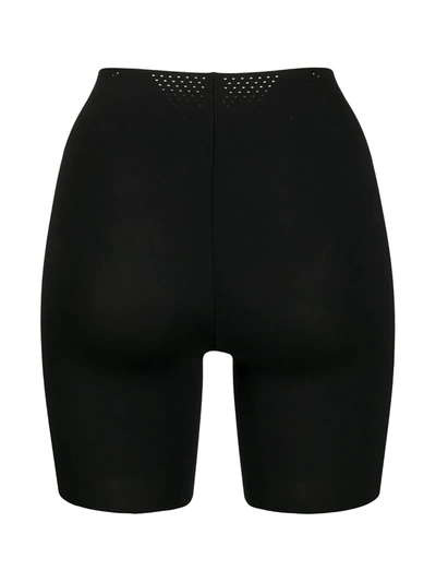 Shop Wacoal Shape Air Breathable Long Leg Control Shorts In Black