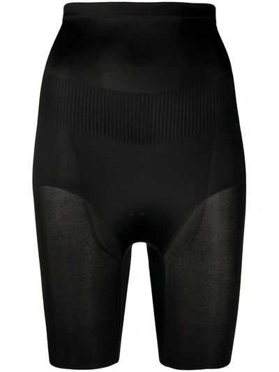 Shop Wacoal Fit & Lift Leg Shaper Shorts In Black
