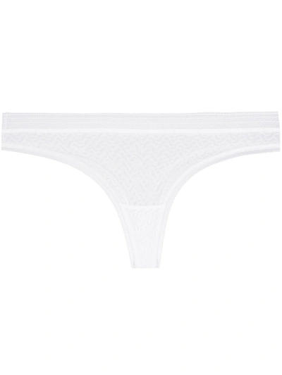 Shop Wacoal Aphrodite Thongs In White