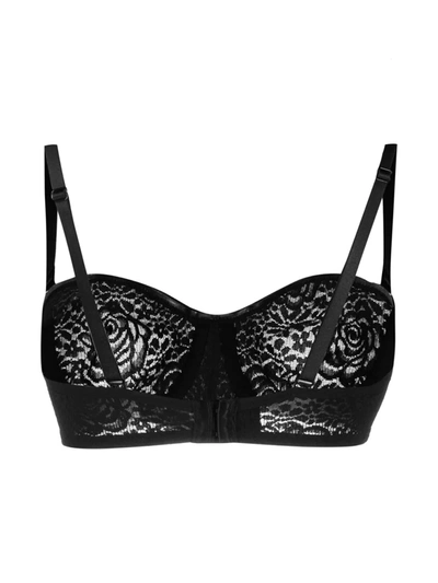 Shop Wacoal Lace Strapless Bra In Black