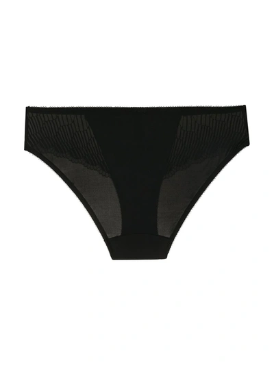 Shop Wacoal Jersey Briefs In Black