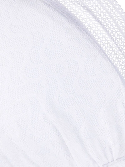 Wacoal Aphrodite White Lace Plunge Bra In White