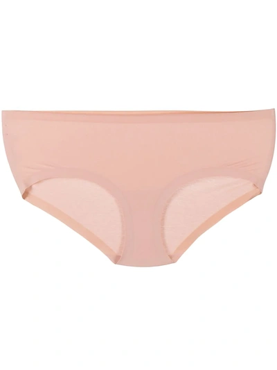 Shop Wolford Contour Seamless Briefs In Pink
