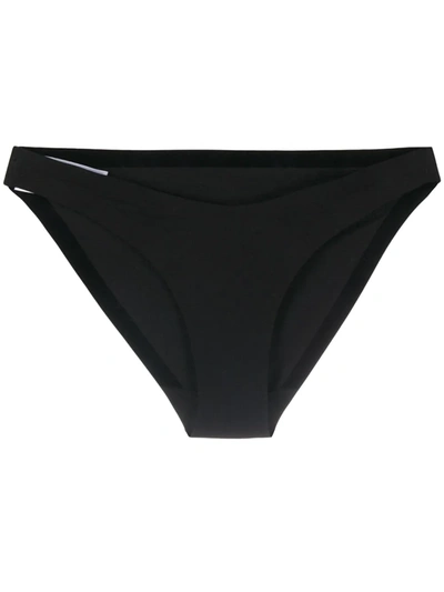 Shop Wolford Contour Fitted Briefs In Black