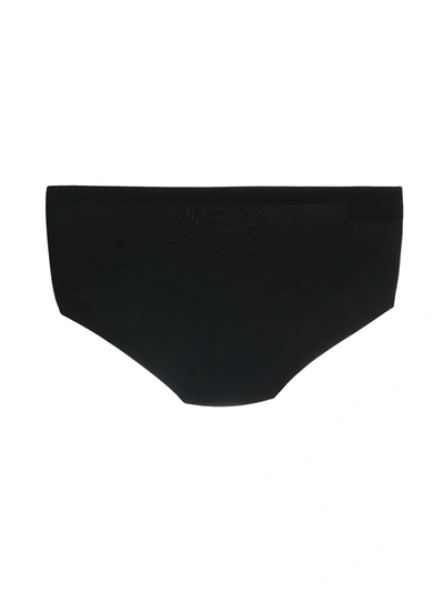 Shop Wolford Contour Fitted Briefs In Black
