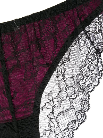 Gilda & Pearl Ella Satin Knickers In Pink