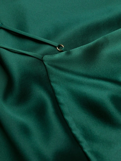 Gilda & Pearl Sophia Silk Top In Green