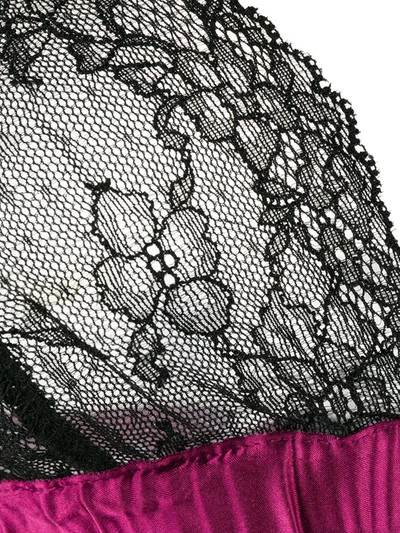 Gilda & Pearl Ella Silk Bra In Purple