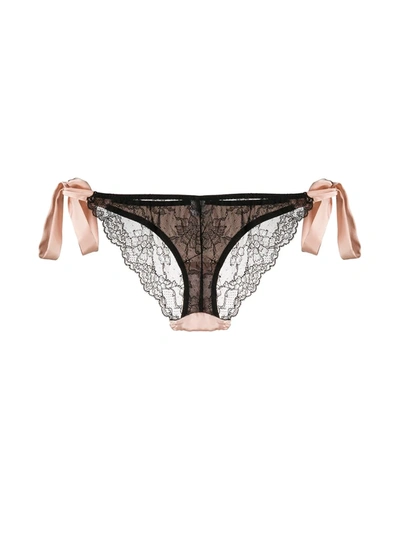 Shop Gilda & Pearl Cherie Tie Side Briefs In Pink