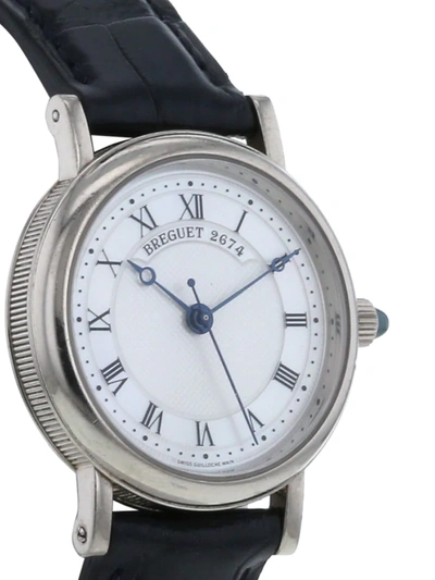 Pre-owned Breguet 2000  Marine 30mm In Silver