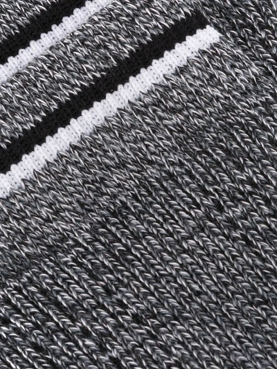 Shop Marni Speckled Knit Socks In Grey