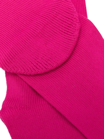 Maison Margiela Gauge 12 Tabi Socks In Pink