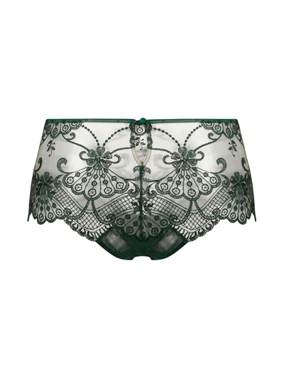 Id Sarrieri Midnight Dream High Waist Brief In Green