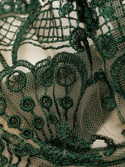 Id Sarrieri Midnight Dream Balconette Bra In Green