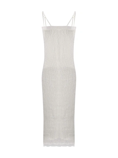 Shop Dolci Follie Beaded Night Dress In White