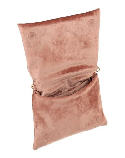 Shop Nanushka Handbags In Pale Pink