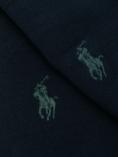 Polo Ralph Lauren Pony Motif Socks In Blue