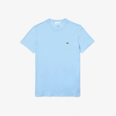 Lacoste Pima Cotton T-shirt In Blue