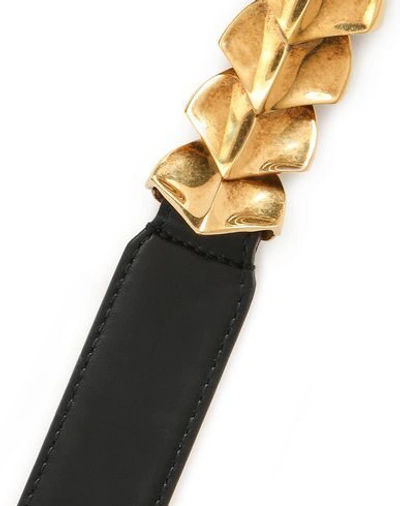 Shop Roberto Cavalli Belts In Black