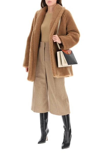 Shop Max Mara 2teddy Bear Coat In Brown