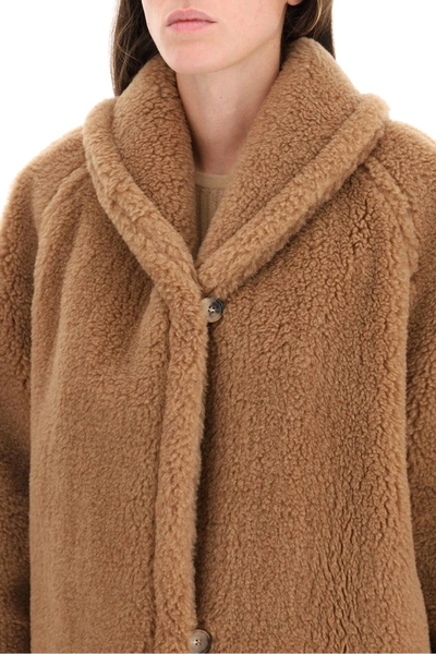 Shop Max Mara 2teddy Bear Coat In Brown