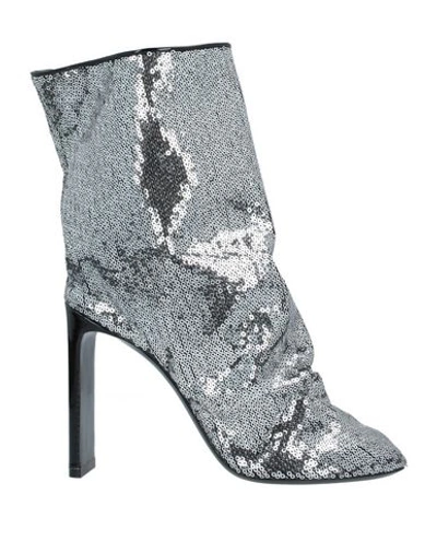 Shop Nicholas Kirkwood Ankle Boots In Silver