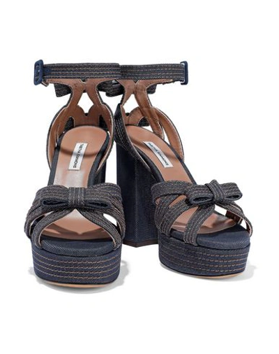 Shop Tabitha Simmons Sandals In Blue