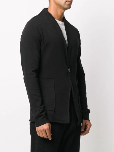 Shop Thom Krom Casual Fitted Blazer In Black