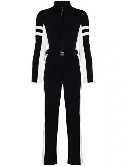 Shop Bogner Cat Stripe-detailing Ski Suit In Black