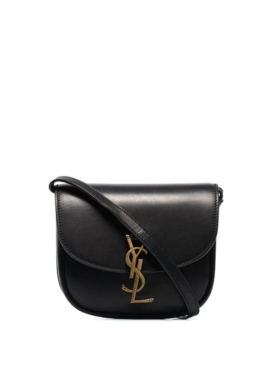 Shop Saint Laurent Kaia Shoulder Bag In Black