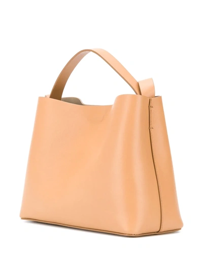 Shop Aesther Ekme Mini Sac Tote In Neutrals