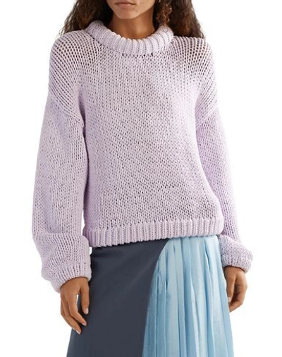 Shop Tibi Sweaters In Lilac