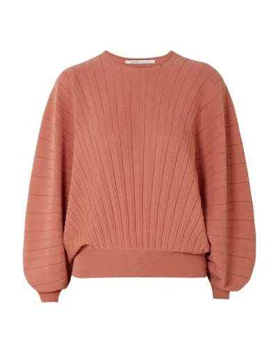 Shop Agnona Sweaters In Pale Pink