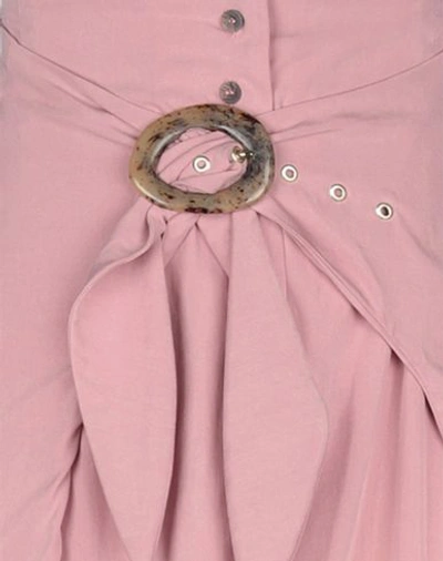 Shop Nanushka Long Skirts In Pink