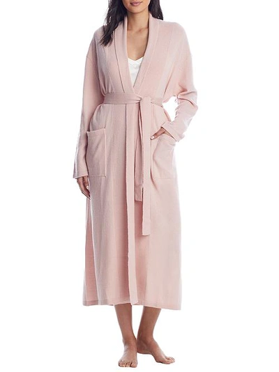 Shop Arlotta Cashmere Robe In Blush