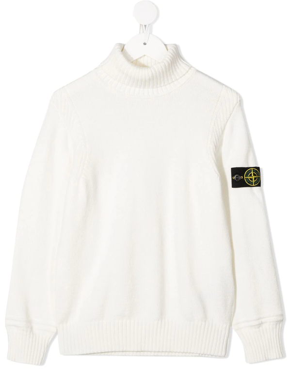 stone island chunky knit jumper