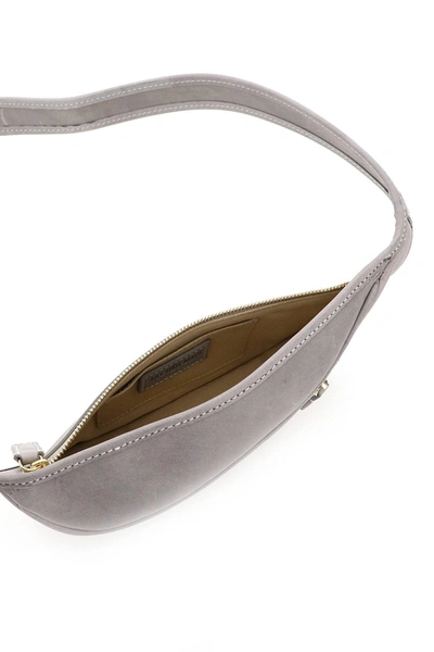 Shop Jacquemus La Banana Crossbody Bag In Grey